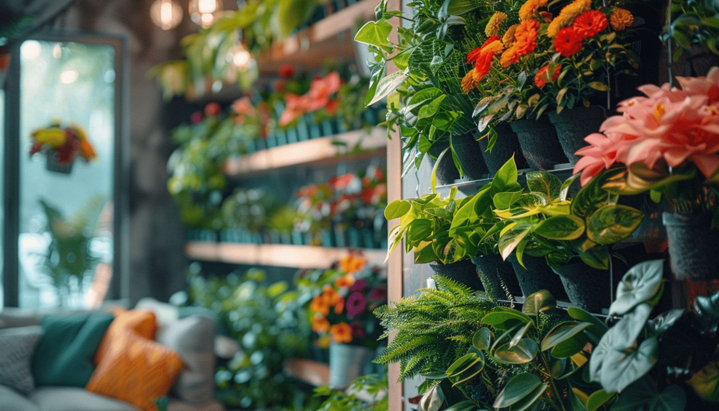 Comment créer un jardin vertical intérieur pour petits espaces - Astuces et sélection de plantes idéales
