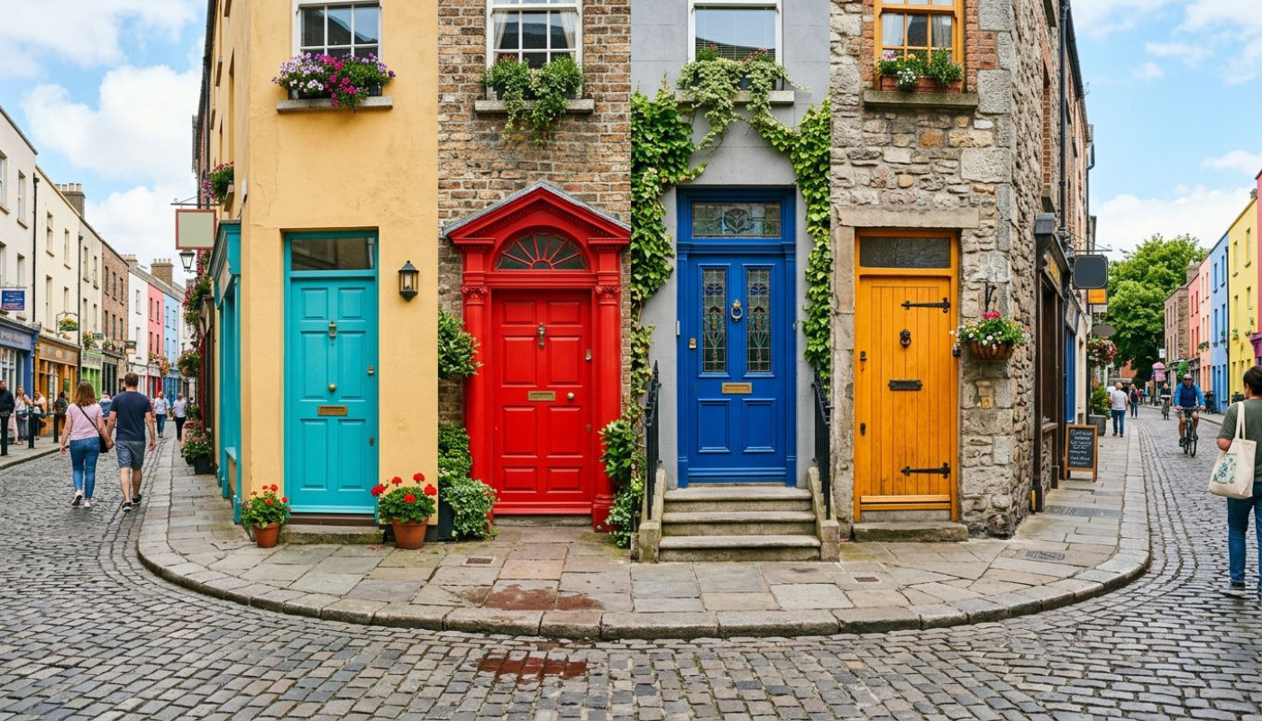 Le jeu des couleurs : portes d’entrée et identité architecturale